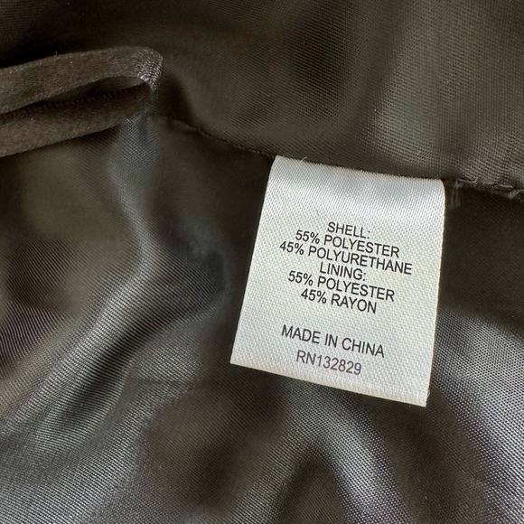 NWT L’academie Black Faux Leather Shorts. - Picture 13 of 14